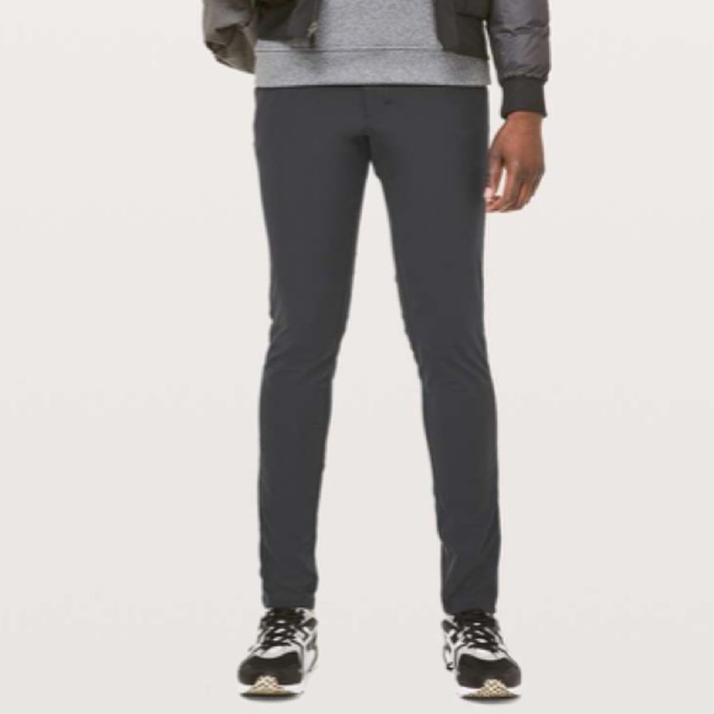 lululemon athletica ABC Pant Skinny Warpstreme Size 32 - Obsidian